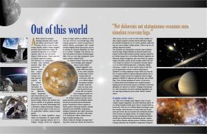 This is an inside page layout for the aforementioned travel magazine. I really enjoyed working with Indesign, using text wraps and column alignment to make a layout which type could flow through freely (this is all place-holder text with the exception of the headers) and feature photos on the side bars. 