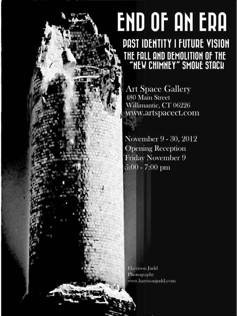 Window cling for ArtSpace exhibition 2012 