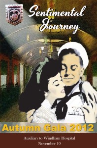 My warm, dreamy and movie-like representation of WWII romance as a promotion for the Windham Hospital 2012 gala. 