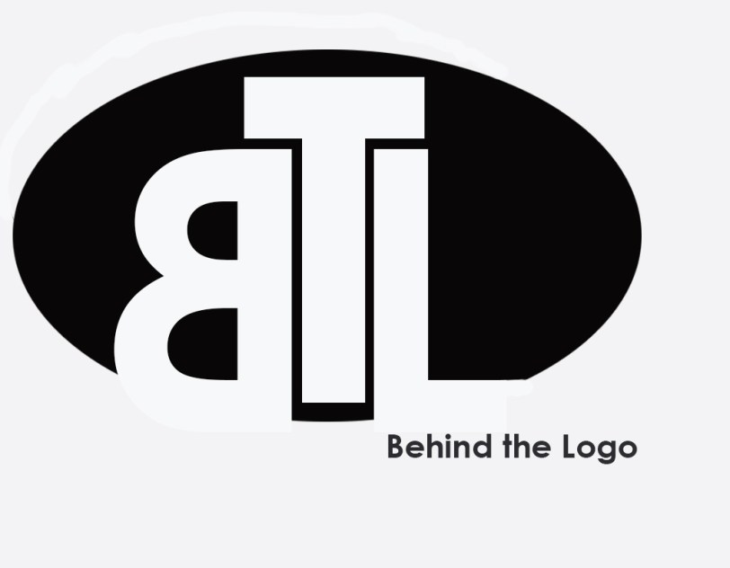 A dark variant of my official "Behind The Logo" design to show up on darker surfaces.  The type is still front and center, but is nicely framed by a round, black border. 